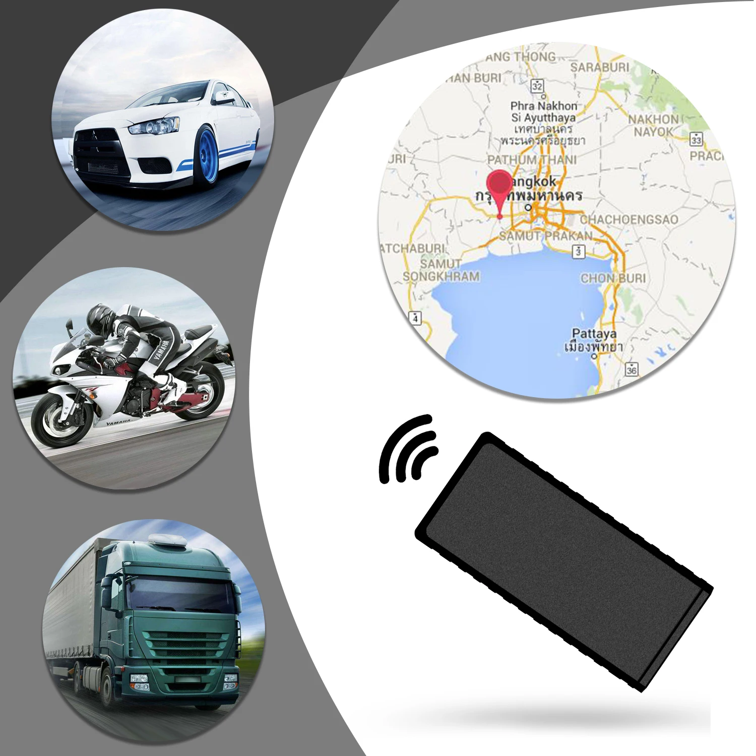 online car tracking device rohs GPS Vehicle tracker with No Monthly Fee FREE Android  IOS APP