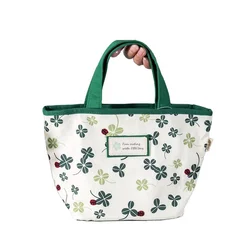 Custom Logo Wholesale Promotional Recyclable Material Eco Friendly cotton canvas lunch bag for sale