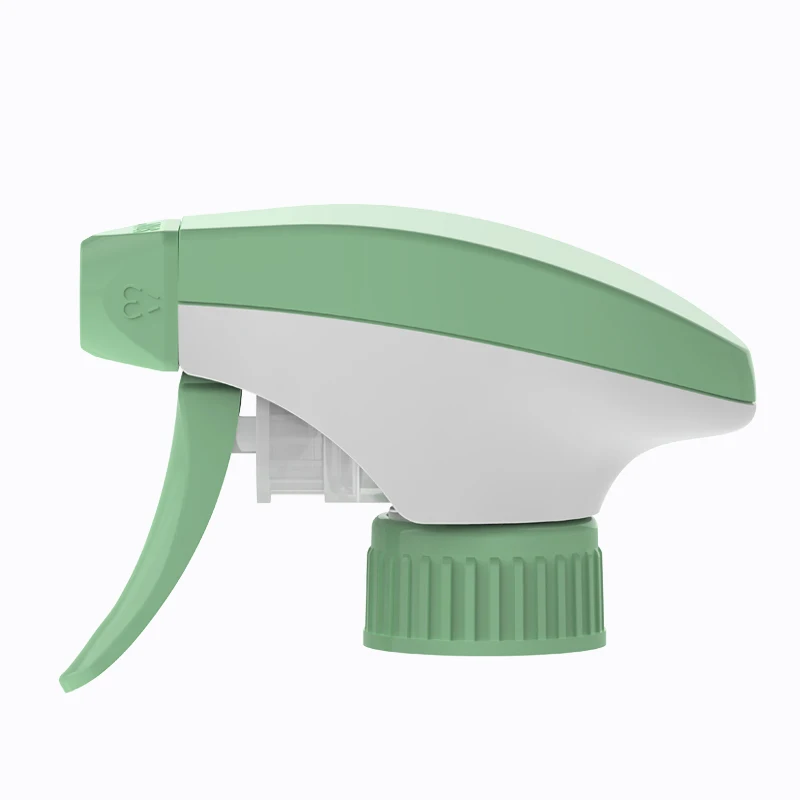 Manufacturer 24/410 Ribbed Skirt Trigger Sprayer For Cleaner Product Packaging