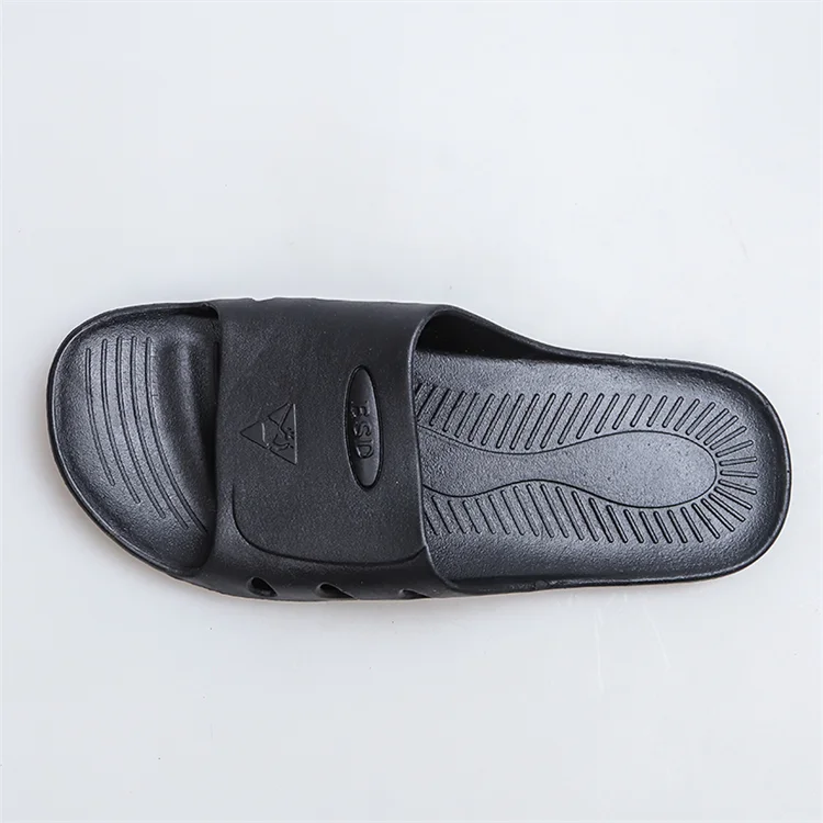 Китай, низкая цена, Высокоэффективная Антистатическая полиуретановая Рабочая обувь с четырьмя отверстиями ESD