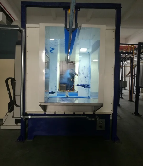 
Bolt zinc coating line automatic steel profile powder coating line 