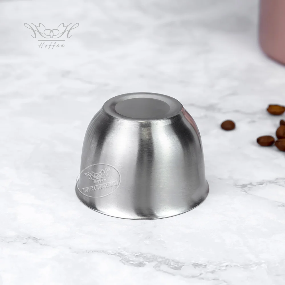 Unbreakable 80/50ml Mini Tea Cup Stainless Steel Double Wall Tiny Tasting Teacups Insulated Sake Tea Bowl Cup For Travel