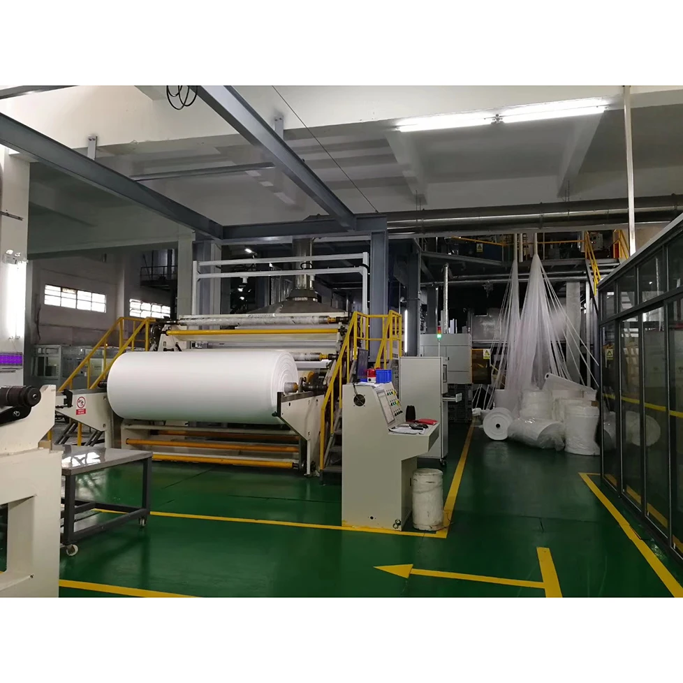Multifunctional slitter fabric single non-woven machine pet nonwoven production line