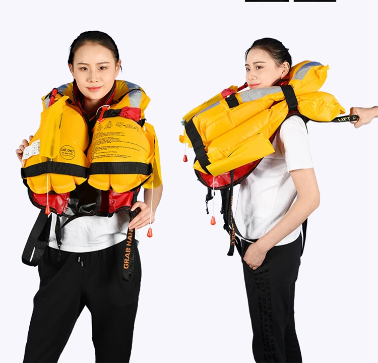 Manual Inflatable Life Jacket / offshore Life Vest for sale