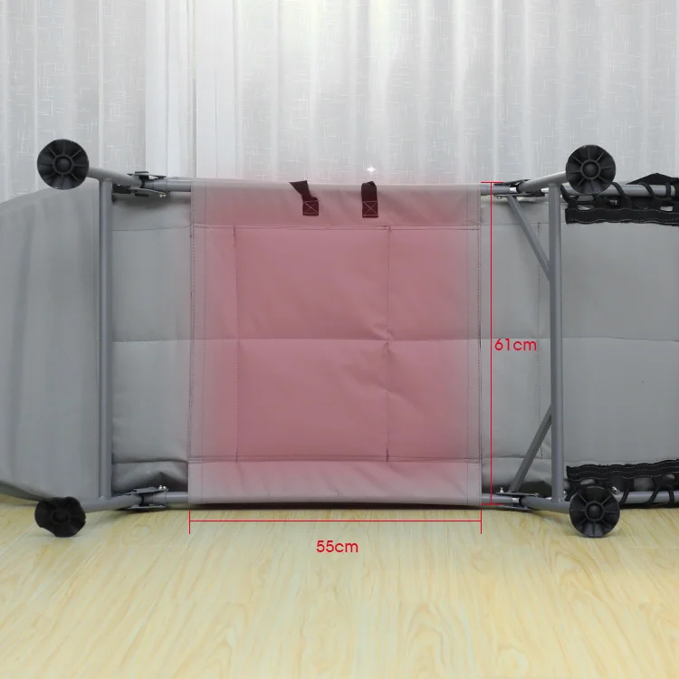 DrunkenXp Adjustable Outdoor Travel Garden Camping Cot Single Luxury Folding Bed Multifunctional Folding Sofa Bed