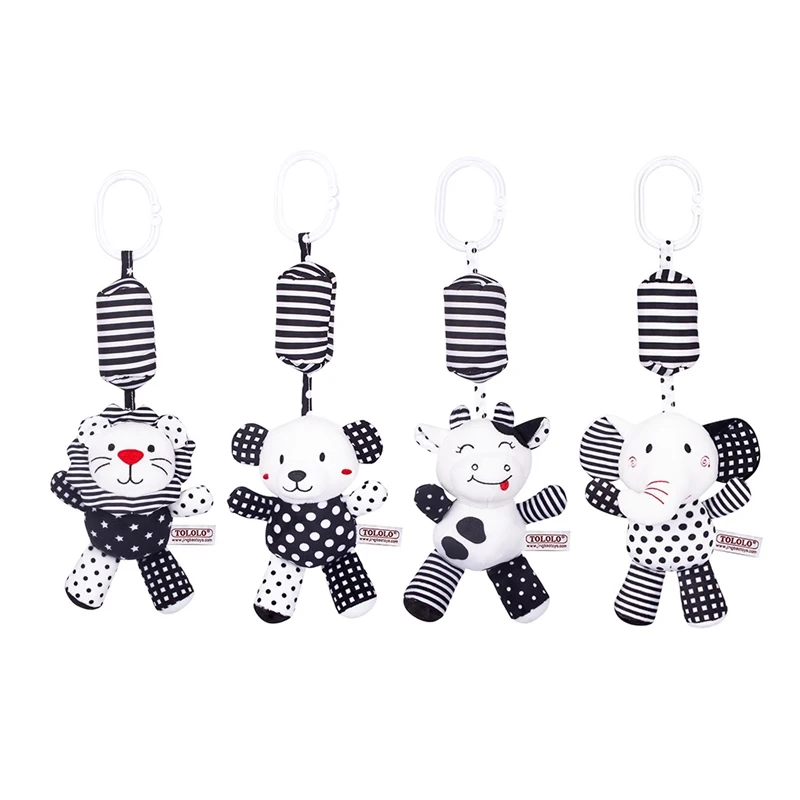 Детская кроватка, автомобильное сиденье, дорожная коляска, мягкие плюшевые игрушки с ветряными колокольчиками, лучший подарок на день рождения для новорожденного