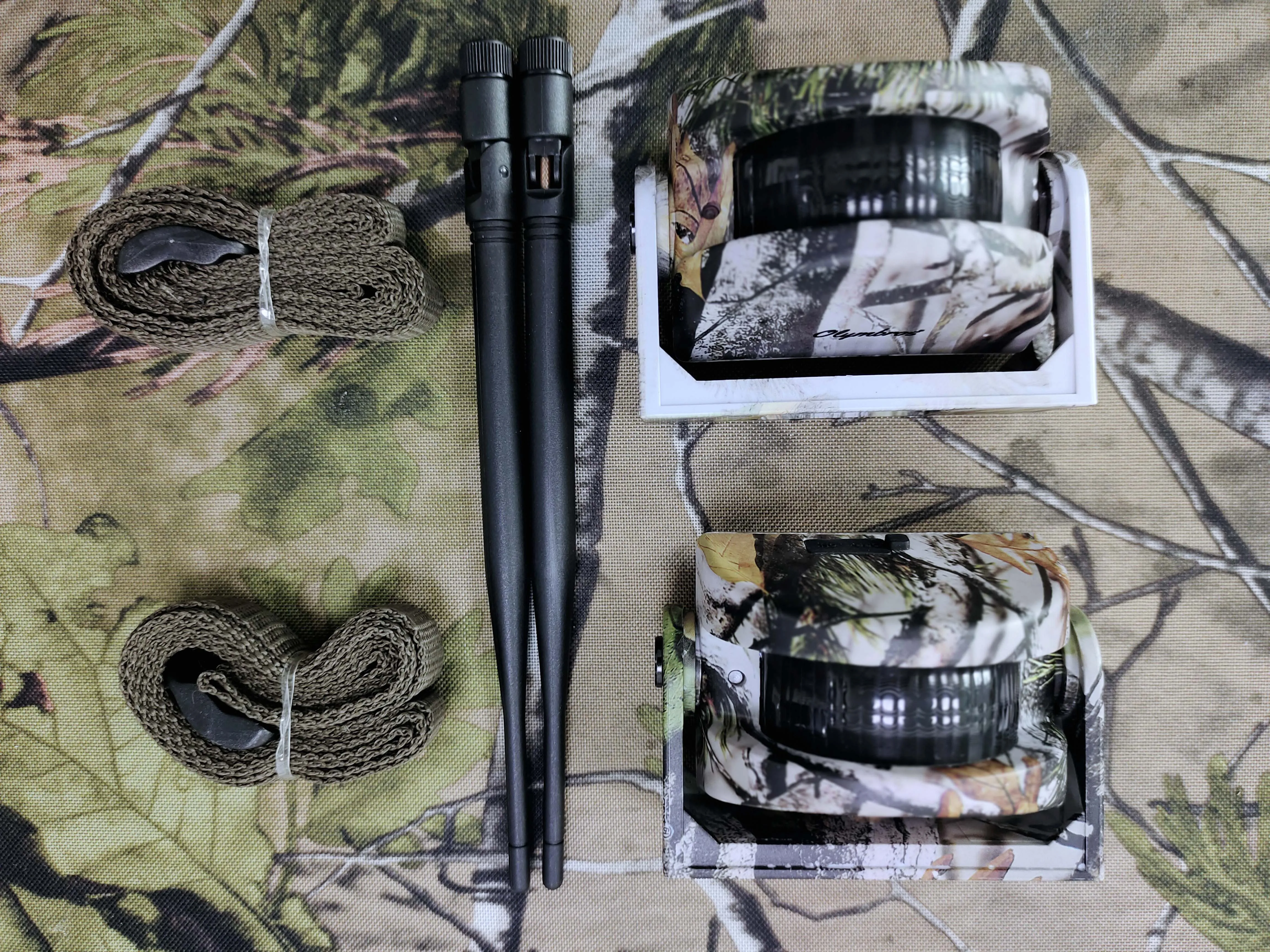 Wireless Alarm System Kits 650 ft Wide Range Weather Resistant 2 Motion Sensor Detector &1 Receiver for Wild Hunting Blind Trap