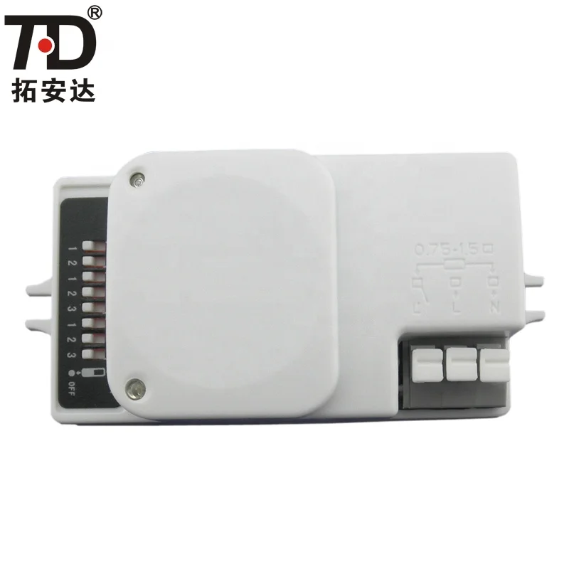 Supply AC85-265V 50-60Hz Radar Sensor Switch Motion Detector 3.3G/5.8G microwave motion sensor