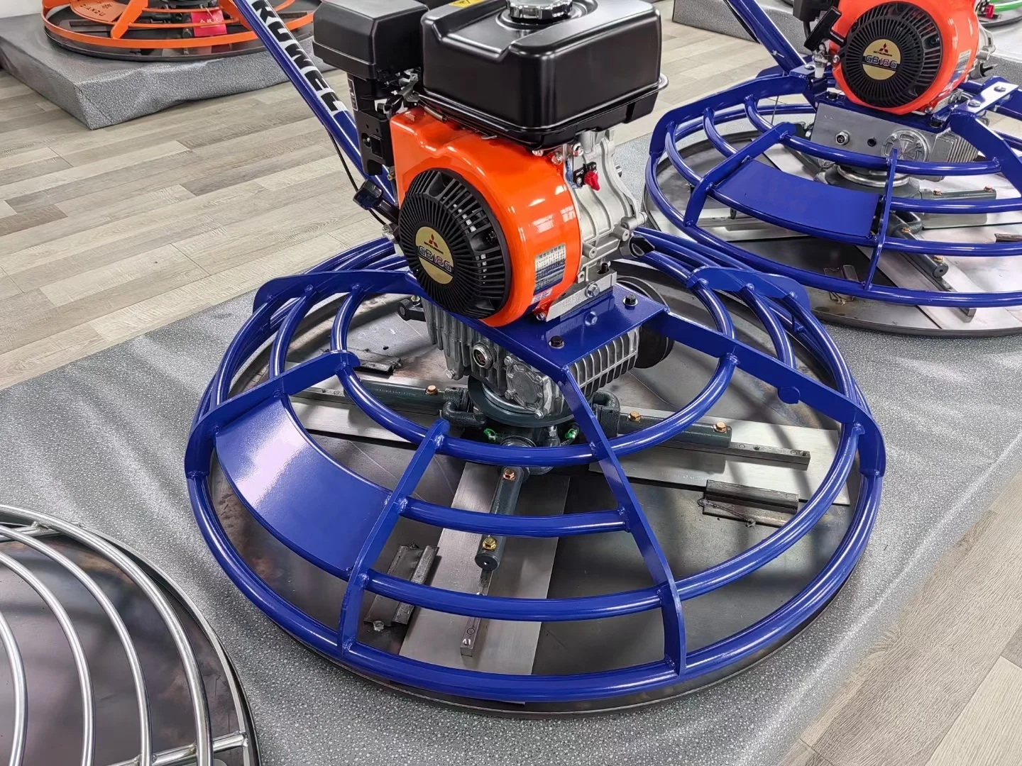 Floor Helicopter Finisher Gasoline Engine Polisher Finishing Electric Leveling Machine Cement Polishing Concrete Power Trowel