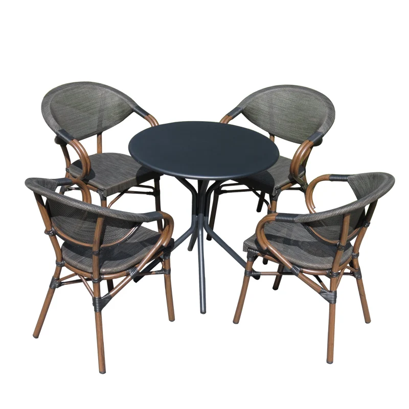 2021 Professional Manufacture Factory Sale Outdoor Restaurant Furniture Restaurant Chair And Tables Sets
