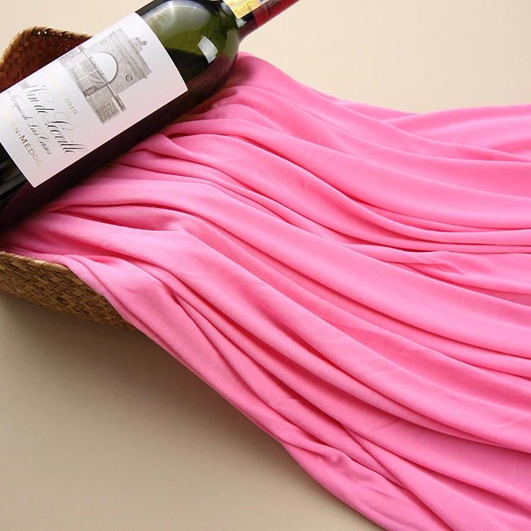 High quality custom 100% Modal Fabric super soft double faced lenzing jersey modal fabric