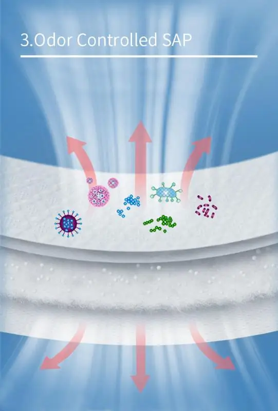 Factory Direct Selling Disposable Incontinence Adult Pants Unisex Breathable Adult Diaper Pants Underwear