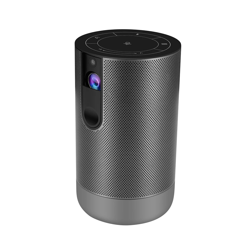 best seller full hd rechargeable camping dlp portable 1080p 3D auto focus home cinema Android Proyector