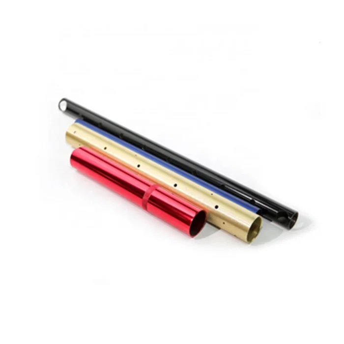 Lathe turning machining cnc anodized aluminum part