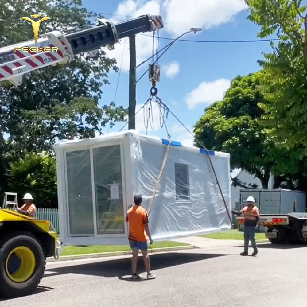 Integrated Sandwich Panel Flat Pack Expandable Container House Prefab Walls Dome Steel Building Folding