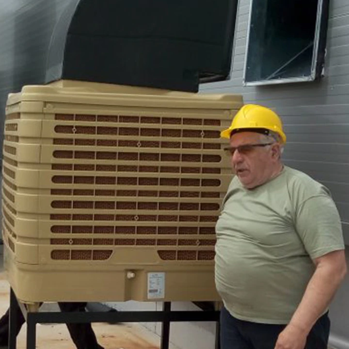 Commercial Air Cooler Energy Saving Evaporative Air Cooler Conditioner Industrial Use
