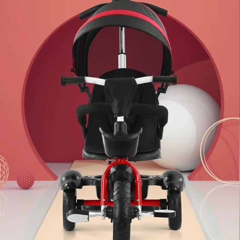 Tricycle Kids Baby Tricycle Multifunctional And Lightweight With Pedals Widen Wheelbase