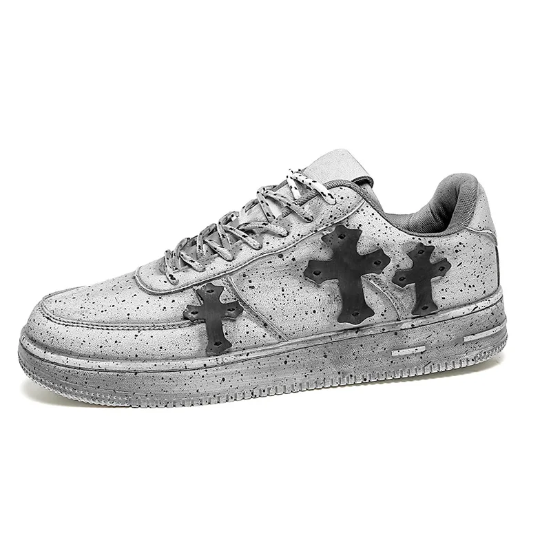 New Luxury brand winter platform niche design cross dirty shoes