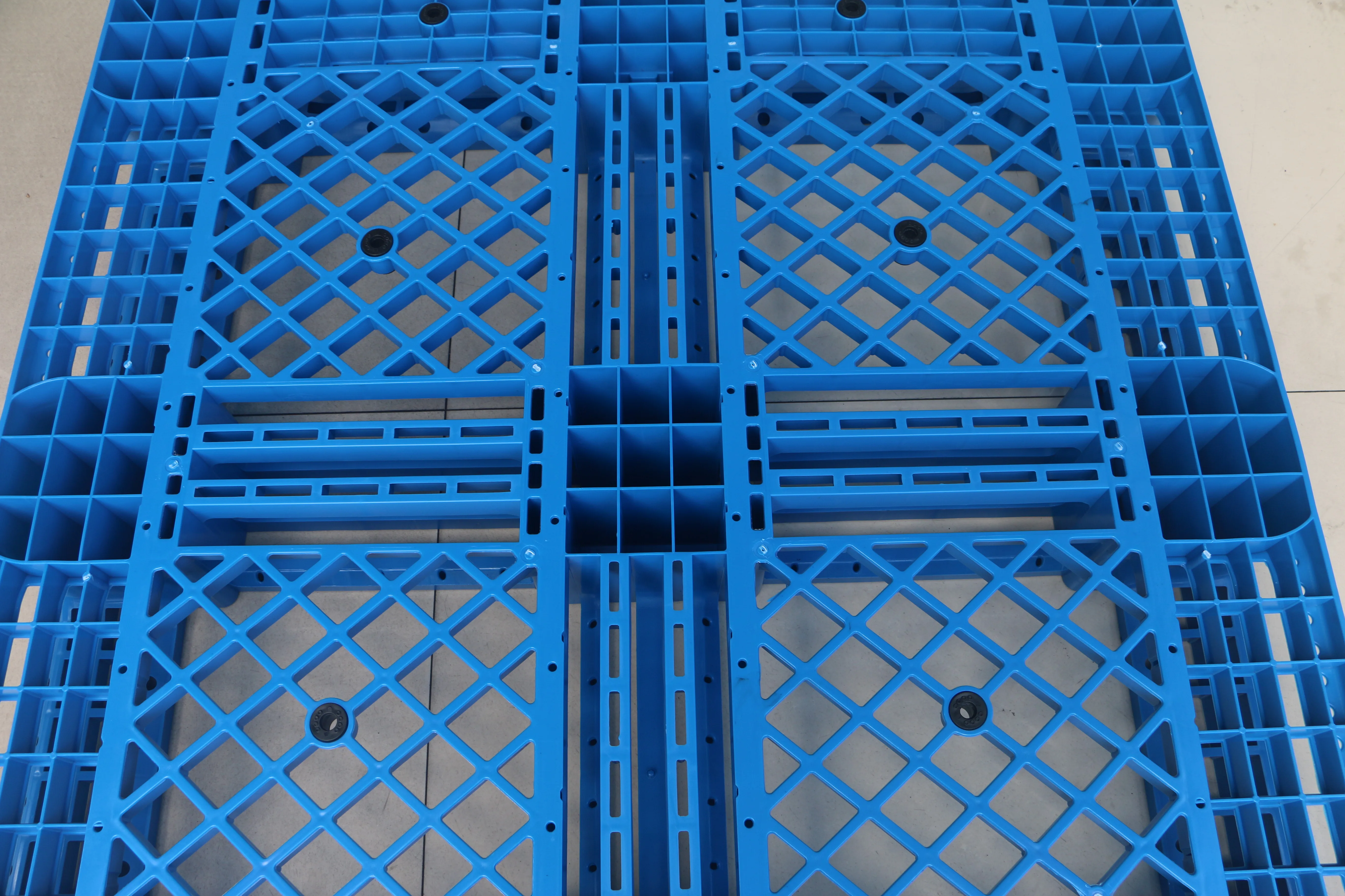 NEXARA Eco-friendly 1212 Heavy Duty Euro Plastic Pallet 1200*1200*150mm Grid Field with Logo Printing for Storage