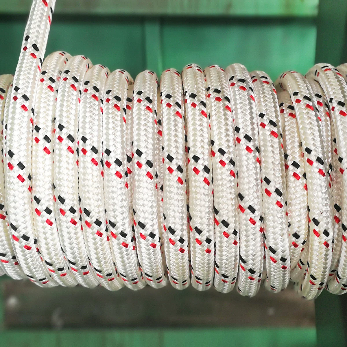 Marine 6mm-80mm colored braided nylon parasailing rope boat ships ropes for sale