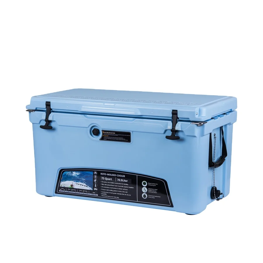 B Type 75QT refrigerator large sea fishing marine corona beer Rotomolded plastic ice Cooler