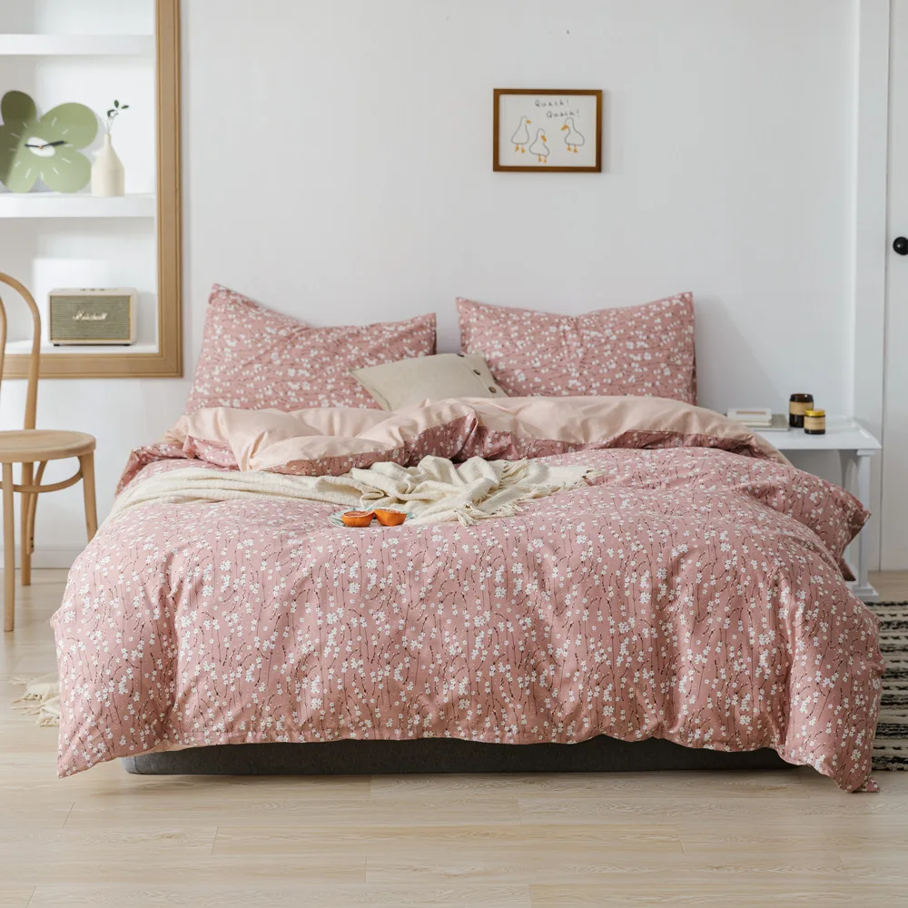 The new Five Star Hotel bedding set 100% cotton bed sheet set bed linen