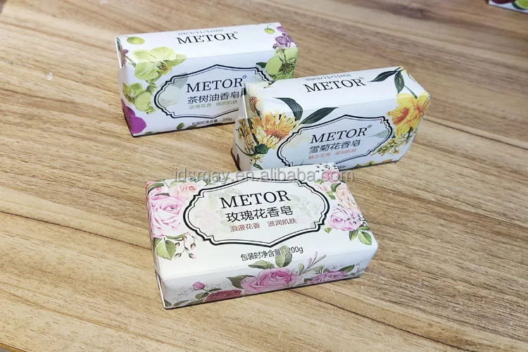 New formula 2022 New design bath toilet soap flower scent