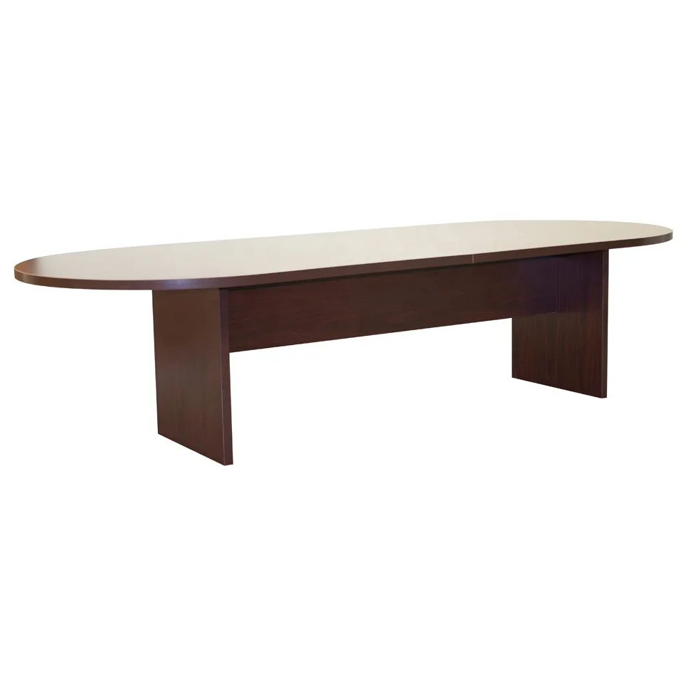 Racetrack coffee meeting table meeting room wooden conference tables meeting desk boardroom table