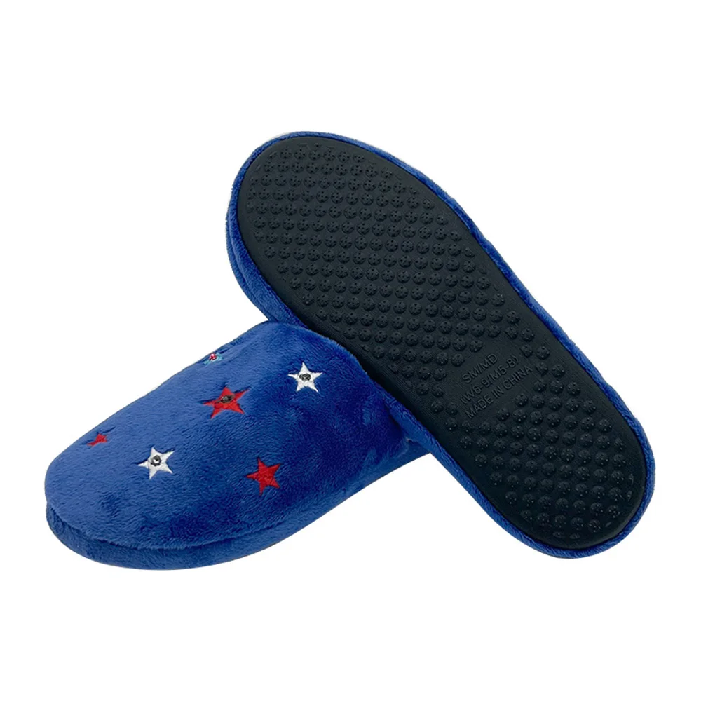 Christmas Slippers For Women Men Soft Warm Cotton Bedroom Memory Foam Christmas Tree Light Up Slippers