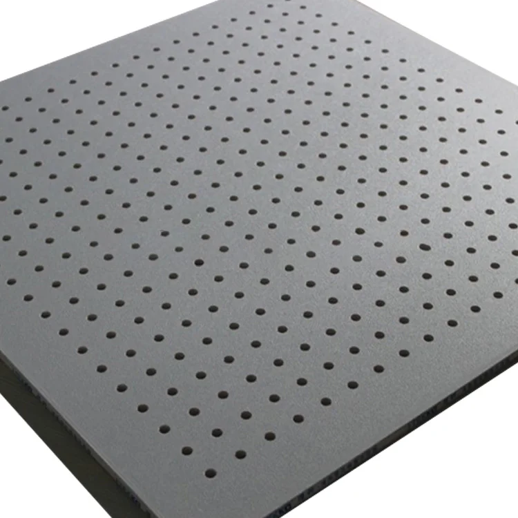 
China Supplier Acoustic Paper Faced Perforated Gypsum Ceiling Tiles 