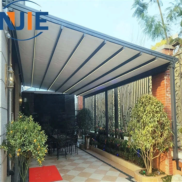 Swing aluminum garden pergola gazebo retractable sunshade steel structure free standing pergola gazebo outdoor