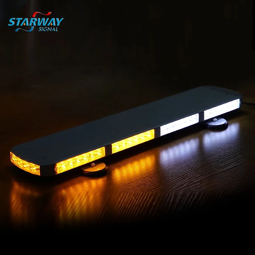 2023 New car roof mounts emergency led warning mini amber led lightbar  strobe led mini light bar