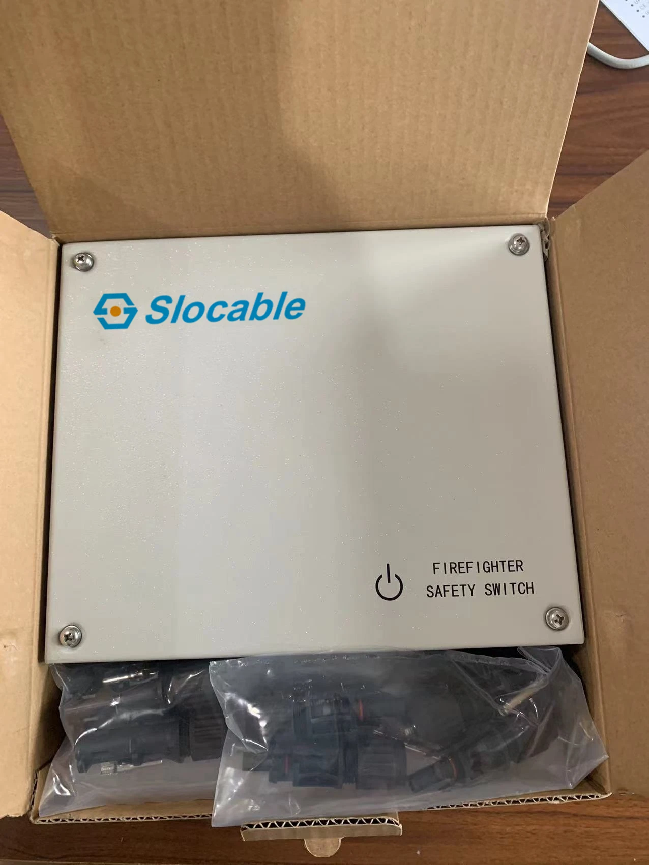 Slocable Новые поступления Водонепроницаемый 4 полюса 2 струны 1500V 40A Солнечный быстрого отключения устройства для молнечной батареи