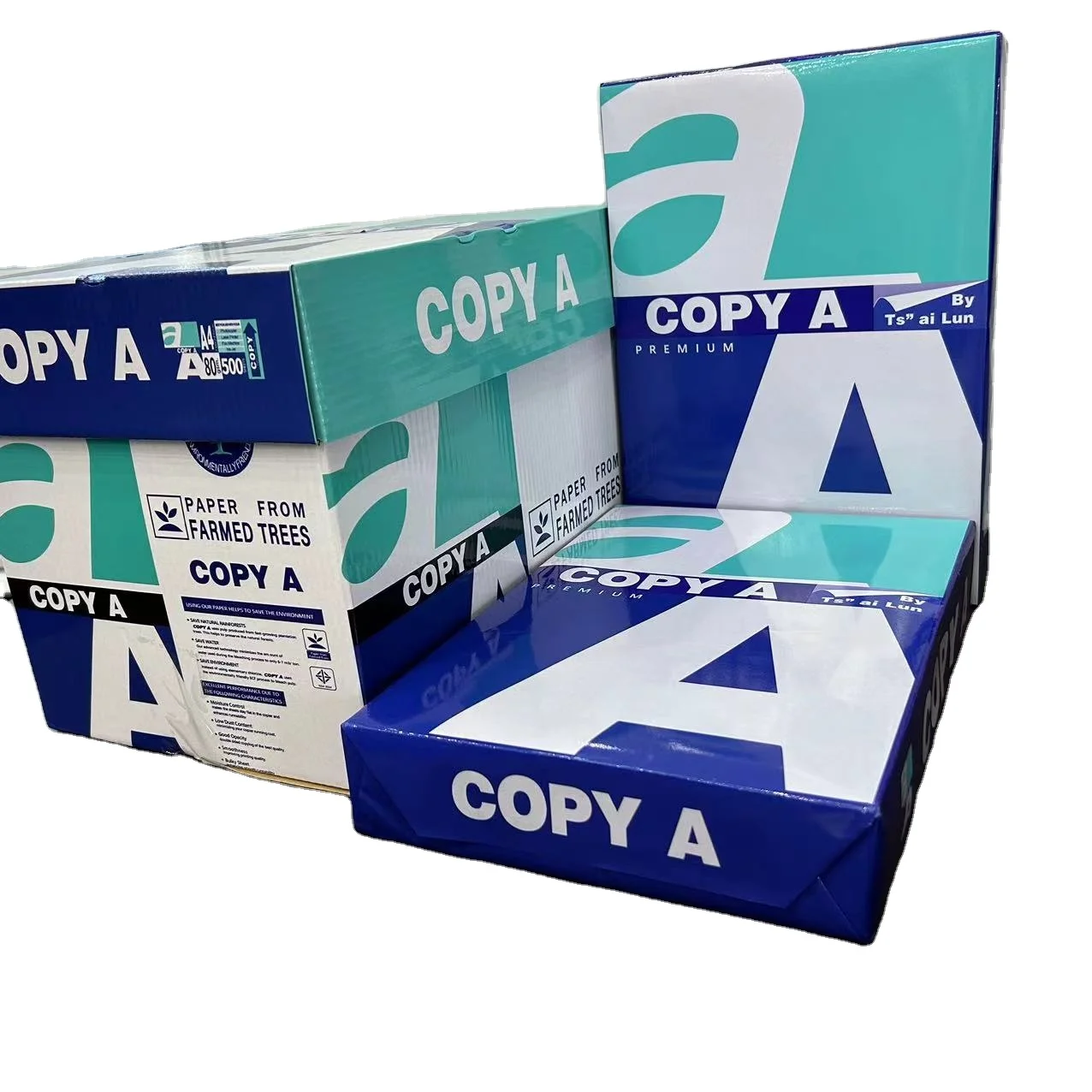 China Hot Selling High Quality A4 Copy a Paper for Office Art Paper 80GSM Factory Cheap Price