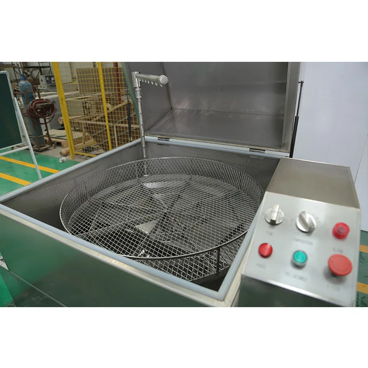 Rotary basket parts washing washer machine cleaner cleaning machine
