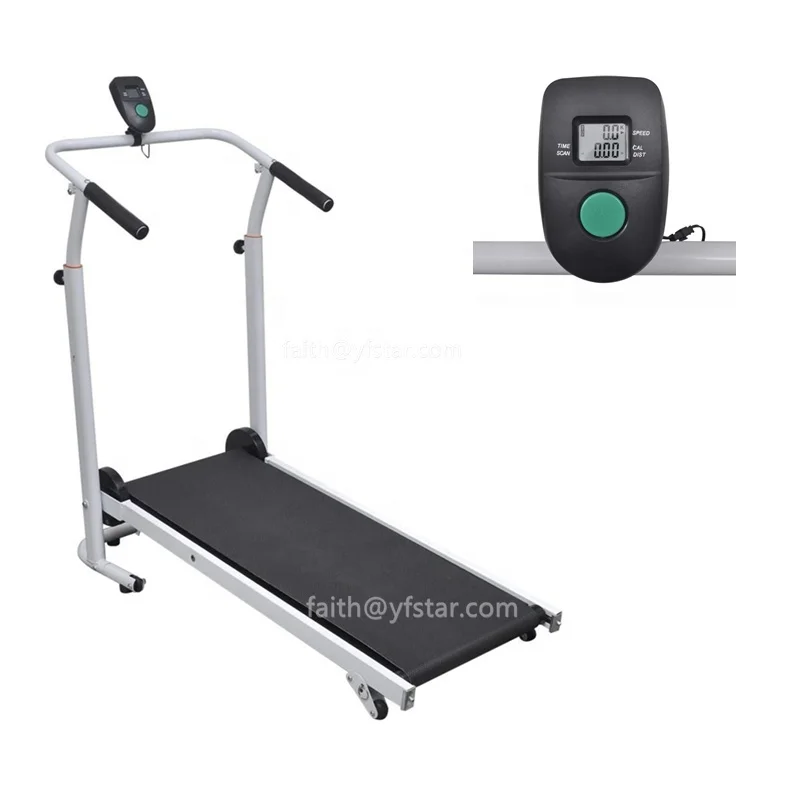 Good Price Home Gym Equipment  Walking Treadmill Folding Mechanical  Manual Walking Treadmill For Home Fitness