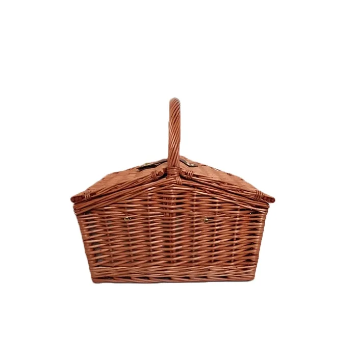 New Design Large  Nature willow wicker storage picnic baskets With Handles
