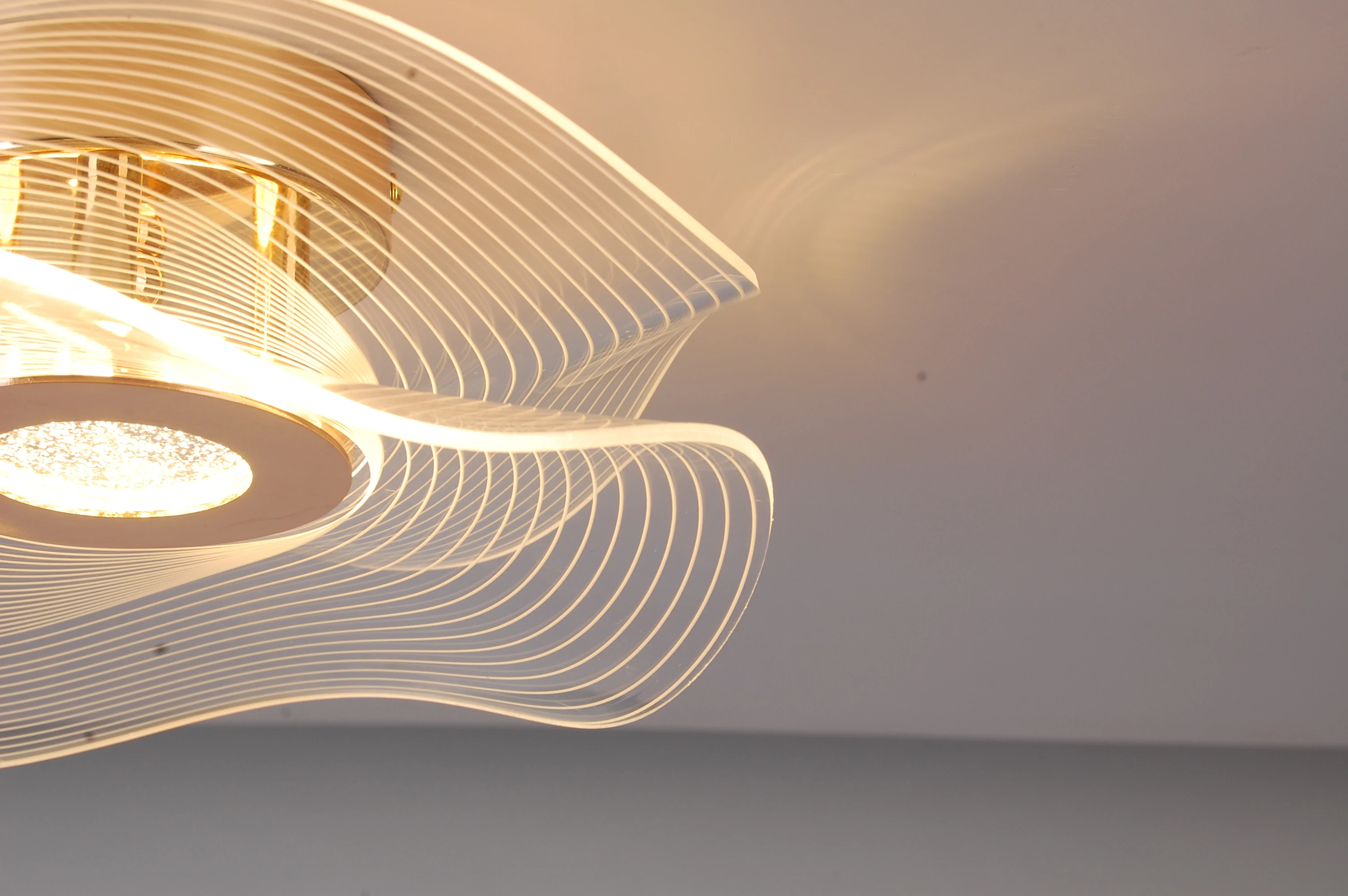 Block Ceiling Light Rose Gold Color Modern Ceilings Design Nice Lights for Living Room LED 12W Dia230mm