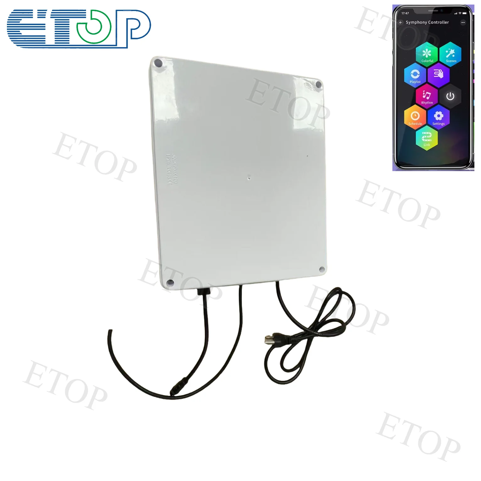Антиуф Водонепроницаемый светодиодный контроллер RGB RGBW Wi-Fi Bluetooth приложение беспроводной пульт дистанционного управления для смартфона