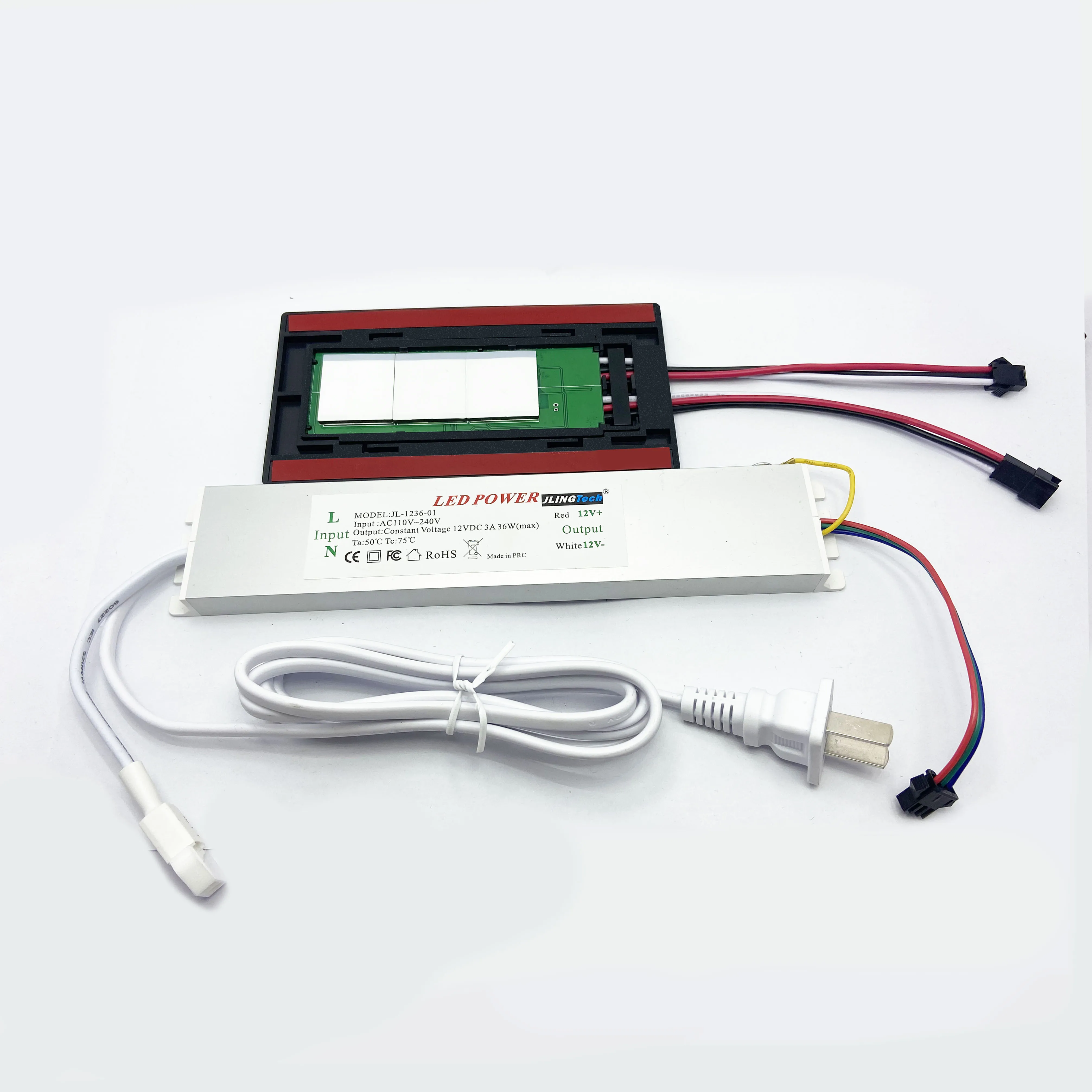 Touch Switch LED 12V Output 110V-240V Input Voltage Dimmer