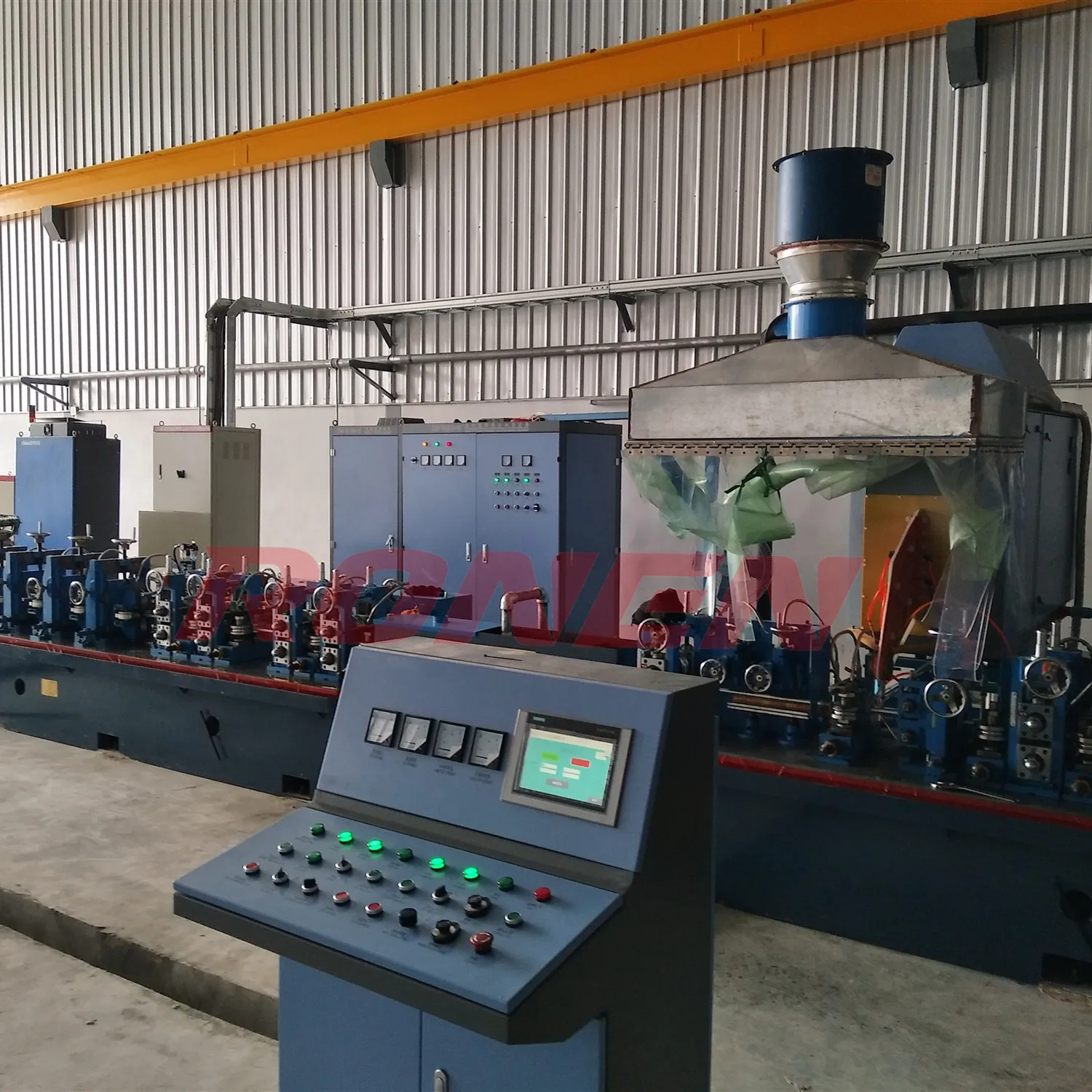 Circulation Soft Water Cooling System Solid State H.F. Tube Welder Production Line
