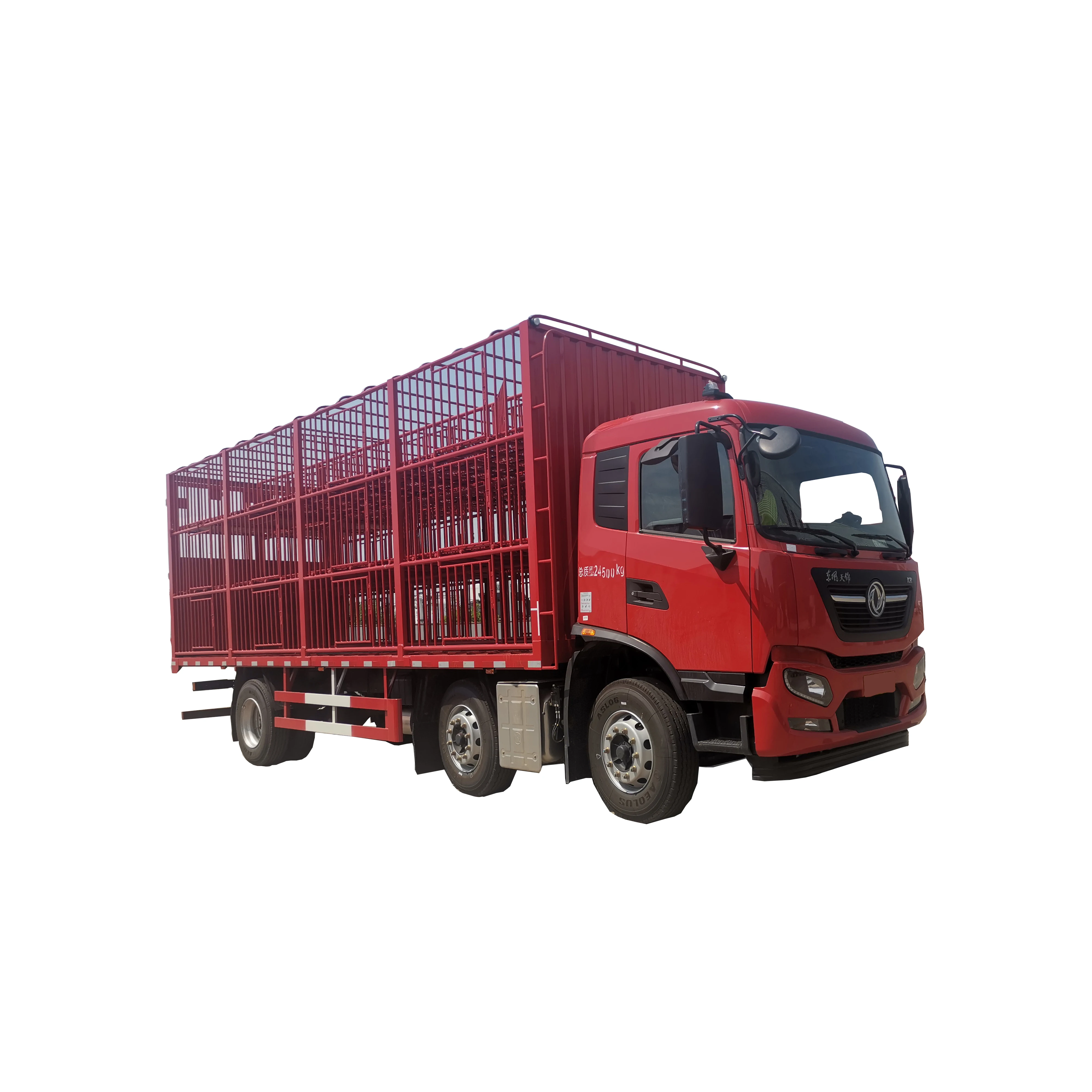 Xinbaiqin Dongfeng шасси 6x2 грузовик для транспортировки свиней