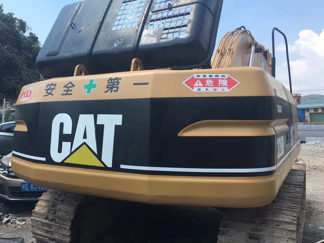 Used Original Japanese Cat 320B Mini Excavator Komatsu/Caterpillar/Bobcat Model Core Components Engine Pump Motor Gearbox Gear