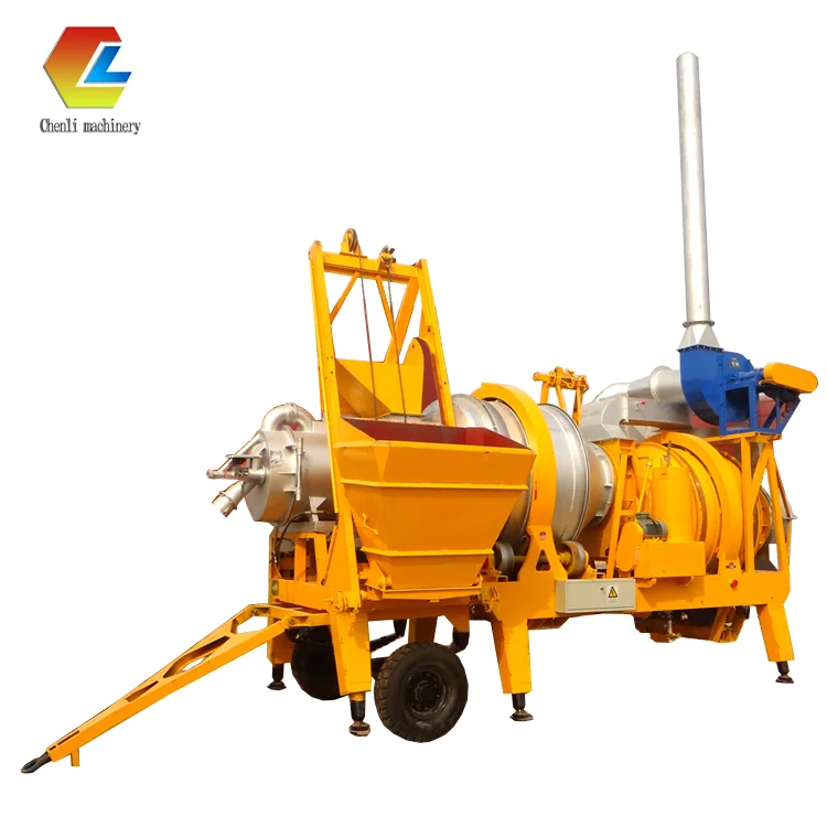 Low Production Cost Asphalt Mixing Plant Machine with Small Footprint