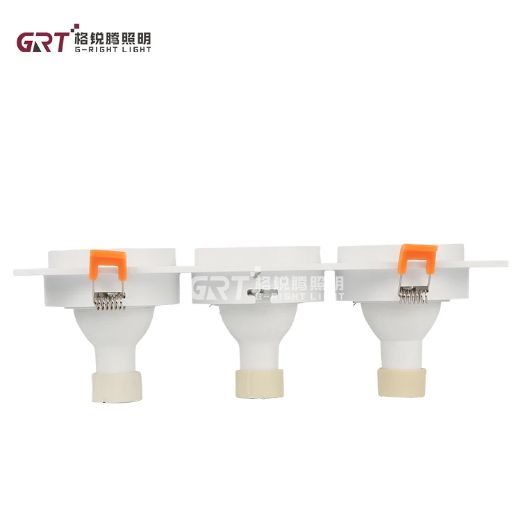 Wholesale Price Indoor Adjustable Angle 5watt Square Recessed GU10 COB SKD Led Ceiling Downlight