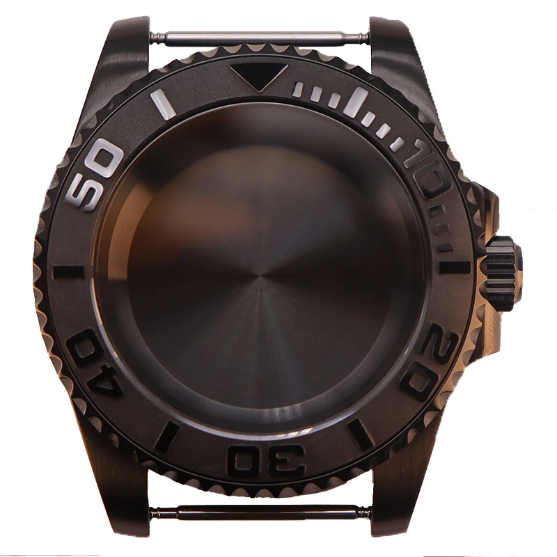 Custom nh35 watch parts ceramic bezel insert Modified case for Seiko NH34 NH36 NH38 Eta 2824 Miyota 8215 Movement dial 28.5mm