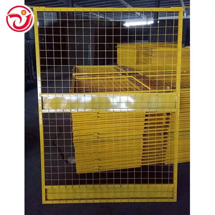 Elevator Door Gate Safety Protective Portable Elevator Temporary Door Fence