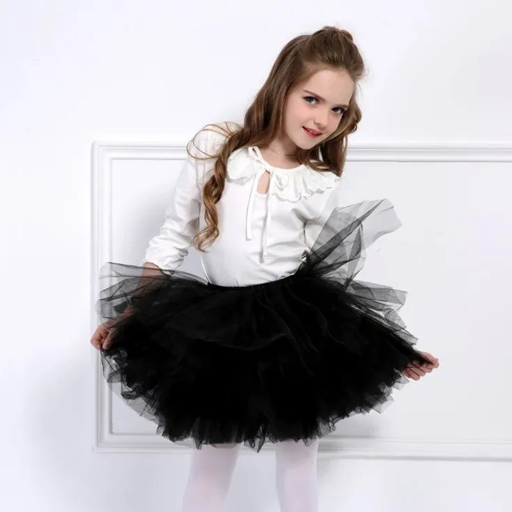 
Aselnn Baby Girls Tutu Skirt Fluffy Children Ballet Kids Pettiskirt Baby Girl Skirts Princess Tulle Party Dance Skirts 