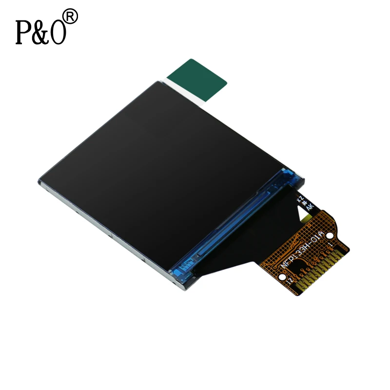 Polcd 1.3 inch 240*240 rgb 350 nit ST7789V lcm driver wide temperature tft lcd module