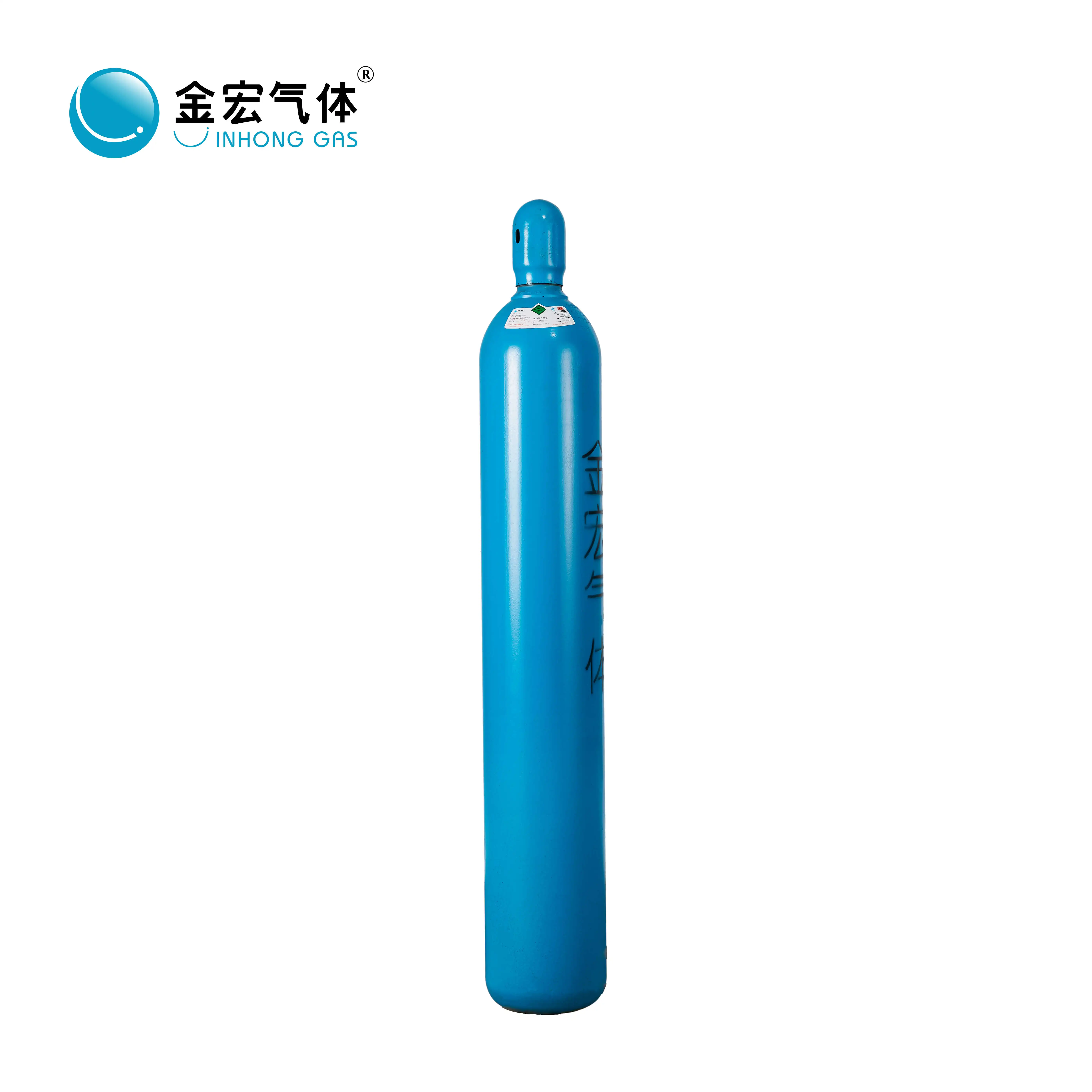 High Pressure Medical Oxygen Gas Cylinder Steel Material 40L Weight Best Price for Oxygen Gas Plant